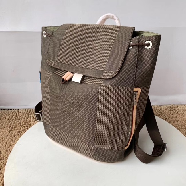 Louis Vuitton backpack M93055 grey