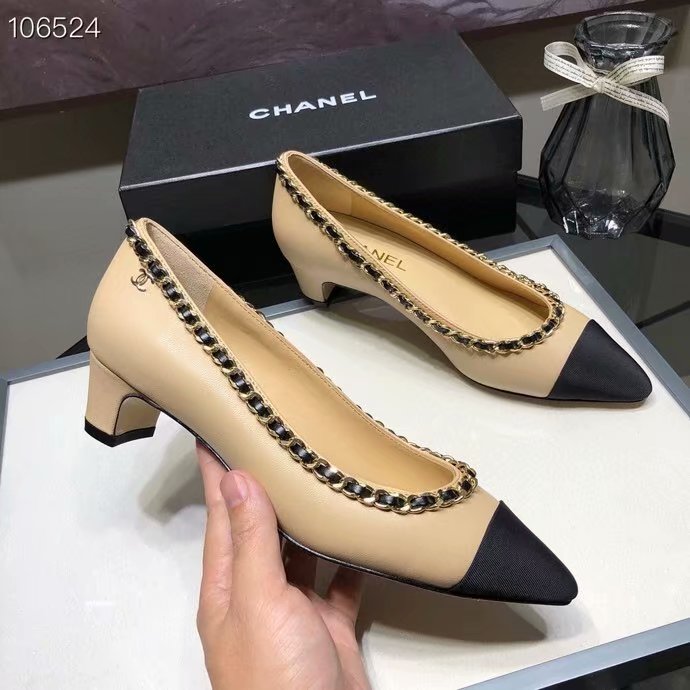 Chanel Shoes CH2594KFC-3 Heel height 4CM