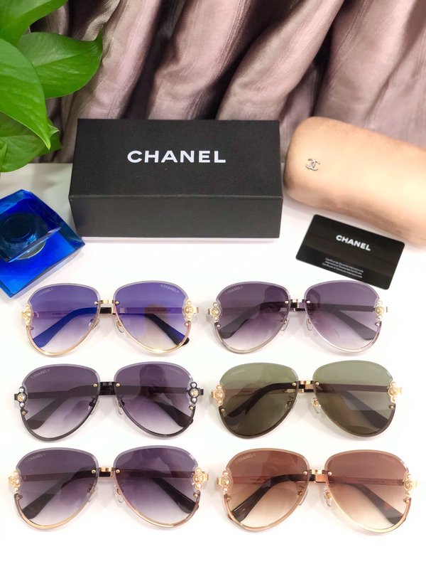 Chanel Sunglasses Top Quality CC6658_818