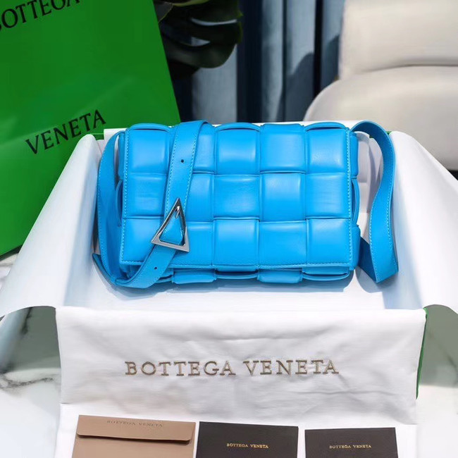 Bottega Veneta PADDED CASSETTE BAG 591970 blue