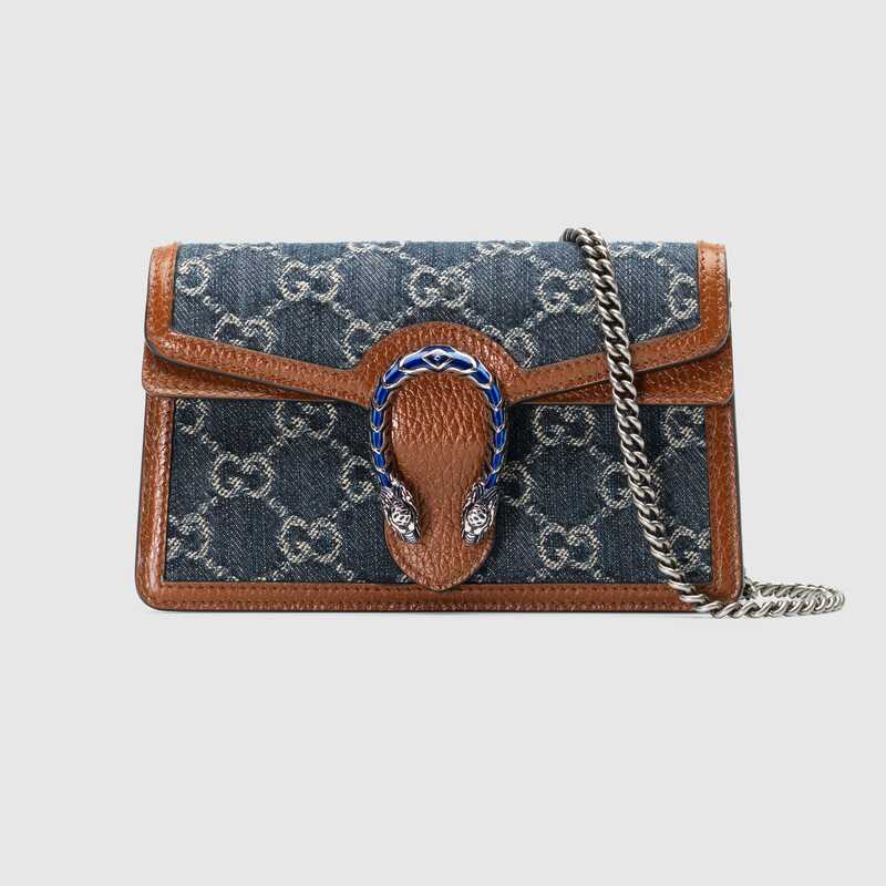 Gucci Dionysus super mini bag 476432 Dark blue