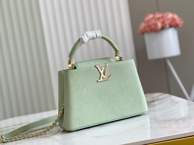 Louis Vuitton CAPUCINES BB M48865 light green