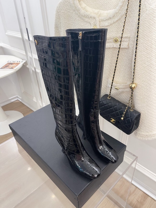 Chanel boot heel height 9CM 41925-2