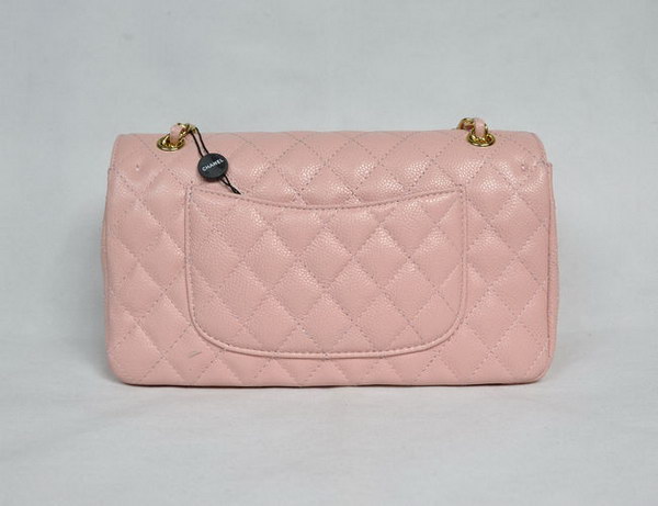 Chanel 2.55 Quilted Flap Bag 1112 Pink with Gold Hardware