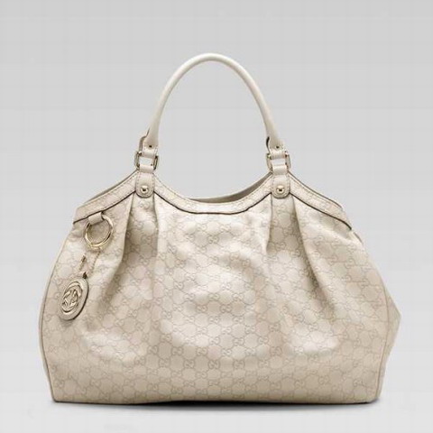Gucci Sukey Large Tote 211943 in Bianco
