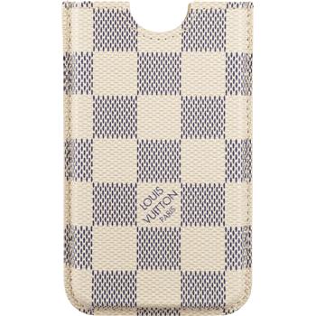 Louis Vuitton Tela Damier Azur Custodia Iphone 4 Borse N63001