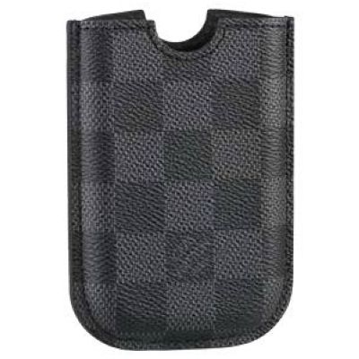 Louis Vuitton Tela Damier Graphite Custodia Blackberry Borse N63000 Uomo