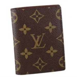 Louis Vuitton Tela Monogram Porta Carte Pass Borse M66541 Uomo