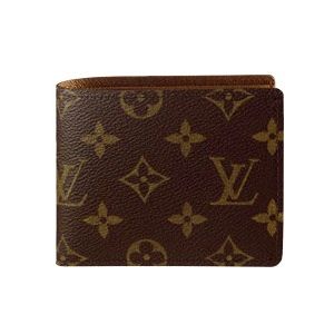 Louis Vuitton Tela Monogram Portafoglio 9 Carte Di Credito Borse M60930 Uomo