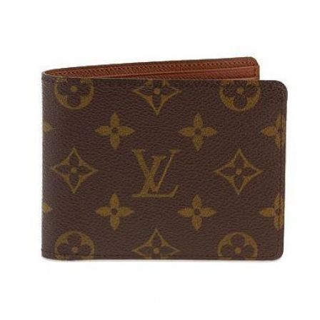 Louis Vuitton Tela Monogram Portafoglio Multiple Borse M60895 Uomo