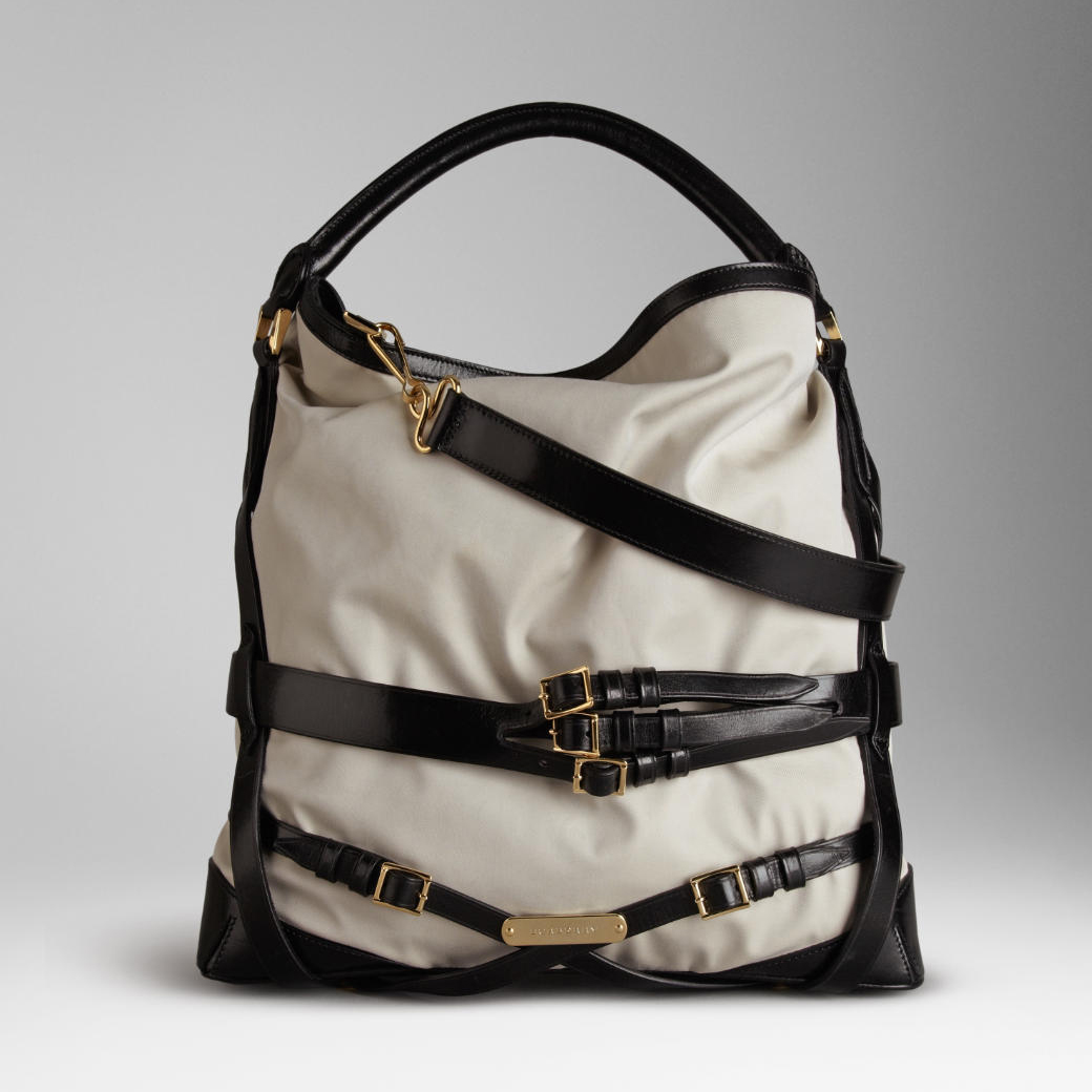 Burberry Media Belted Bridle Leather Hobo Borsa 37678791