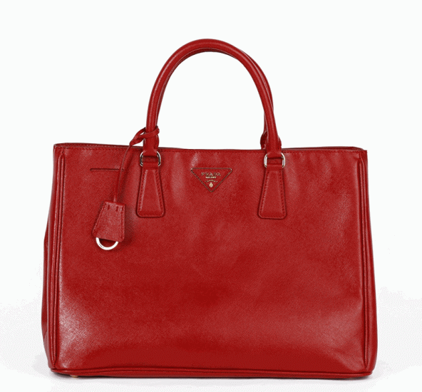 Saffiano Prada Donna pelle borsetta BN1844 in rossa